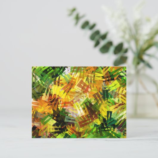 SOMMERBÄUME POSTKARTE (Stehend Vorderseite)