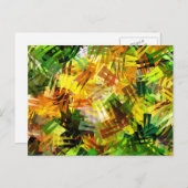 SOMMERBÄUME POSTKARTE (Vorne/Hinten)