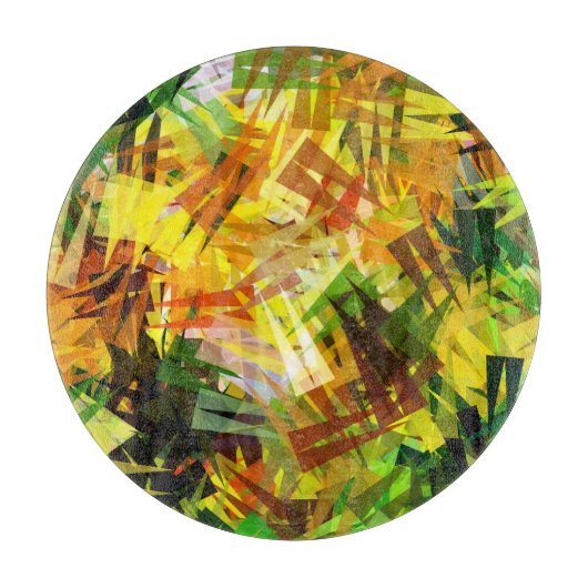 SOMMERBÄUME SCHNEIDEBRETT (Vorderseite)