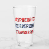 Sommerbeeren Glas (Vorderseite)