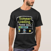 Sommerbeladung... Bitte warten - Funny Tech T-Shirt (Vorderseite)