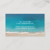 Sommerbesichtigungsveranstaltung Visitenkarte (Rückseite)