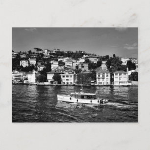 Sommerbesuch im Bosporus in Istanbul Postkarte