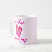 Sommerbeuteln Drehte jeden Tag Flop 🩴 Kaffeetasse (Vorderseite Links)