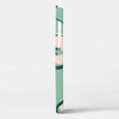 Sommerbirnen: frisches Fruchtmuster. Case-Mate iPhone Hülle (Rückseite / Links)