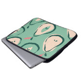 Sommerbirnen: frisches Fruchtmuster. Laptopschutzhülle (Vorne Knopf)