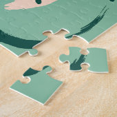 Sommerbirnen: frisches Fruchtmuster. Puzzle (Seite)