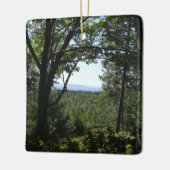 Sommerblick im Acadia Nationalpark Keramikornament (Links)