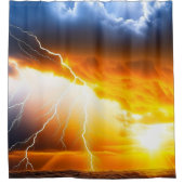 Sommerblitz Duschvorhang (Vorderseite)