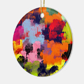 SOMMERBLUME KERAMIK ORNAMENT (Links)