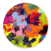 SOMMERBLUME KERAMIKKNAUF (Vorderseite)