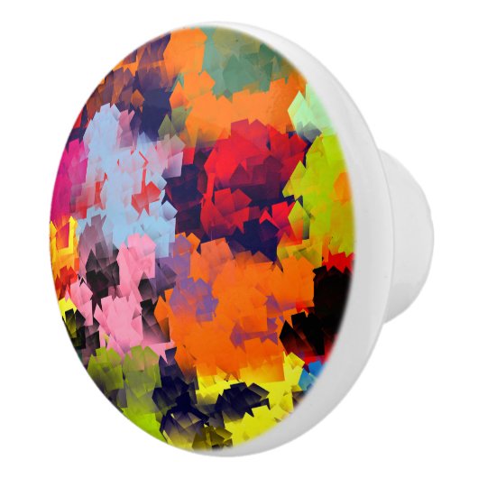 SOMMERBLUME KERAMIKKNAUF (Rechts)