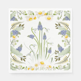 Sommerblumen Lunch-Serviette Serviette