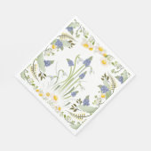 Sommerblumen Lunch-Serviette Serviette (Ecke)