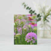 Sommerblumen RSVP Karte (Stehend Vorderseite)