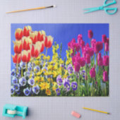 Sommerblumen Seidenpapier (Basteln)