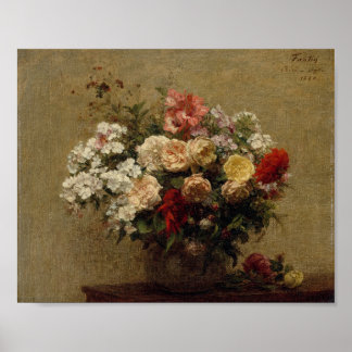 Sommerblumen von Henri Fantin-Latour Poster