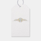 Sommerblumengarten Geschenkanhänger (Rückseite)