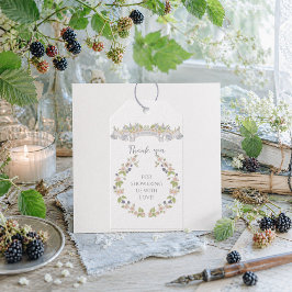 Sommerblumengarten Geschenkanhänger