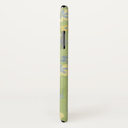 Sommerblumenmuster Case-Mate iPhone Hülle (Hinten/Rechts)