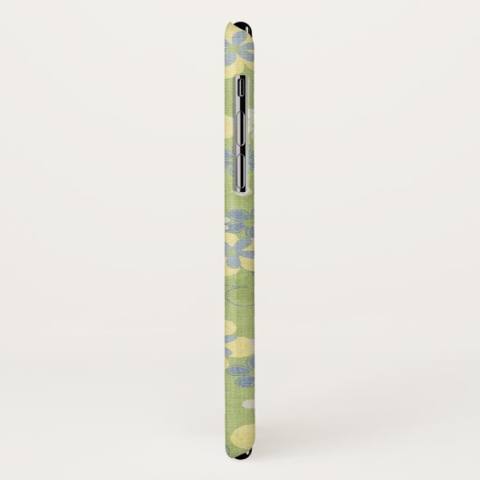 Sommerblumenmuster Case-Mate iPhone Hülle (Hinten/Links)