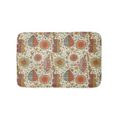 Sommerblumenmuster gemacht vom Blätter Badematte (Vorderseite)