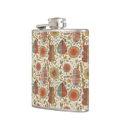 Sommerblumenmuster gemacht vom Blätter Flachmann (Links)