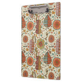 Sommerblumenmuster gemacht vom Blätter Klemmbrett (Links)