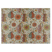 Sommerblumenmuster gemacht vom Blätter Schneidebrett (Vorderseite)