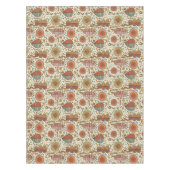 Sommerblumenmuster gemacht vom Blätter Tischdecke (Vorderseite)