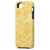 Sommerblumenmuster in den warmen Farben Case-Mate iPhone Hülle (Rückseite Links)