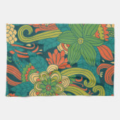 Sommerblumenmuster Küchentuch (Horizontal)