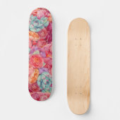 Sommerblumenstrauß Skateboard (Vorderseite)