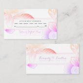 Sommerblumenverabredungs-Erinnerung Terminkarte (Vorne/Hinten)