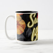 Sommerblüte Zweifarbige Tasse (Links)
