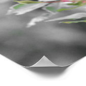 Sommerblüten der rote Rose Poster (Ecke)