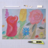 Sommerblütengarten Seidenpapier (Handwerk)