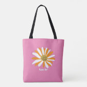 Sommerblütenrucksack - Tote Tasche (Rückseite)