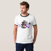 Sommerboot und Fisch T-Shirt (Vorne ganz)
