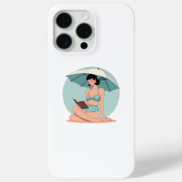 Sommerbrise-Bikinimädchen – Retro-Strand-Vibes Case-Mate iPhone Hülle