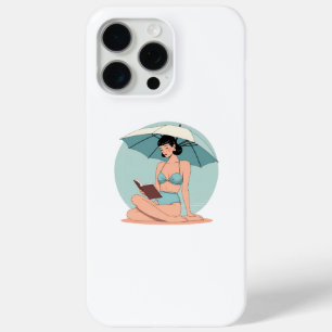 Sommerbrise-Bikinimädchen – Retro-Strand-Vibes Case-Mate iPhone Hülle