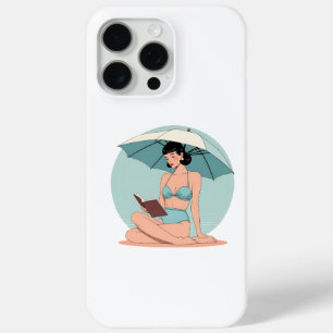 Sommerbrise-Bikinimädchen – Retro-Strand-Vibes Case-Mate iPhone Hülle