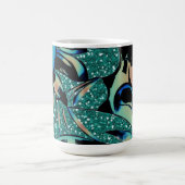 Sommerbrise Blumengestaltetes Kaffeetasse (Mittel)