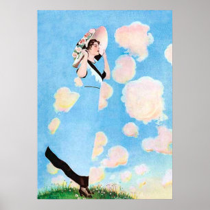 Sommerbrisen von C Coles Phillips Poster