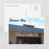 Sommerbucht Postkarte (Vorne/Hinten)