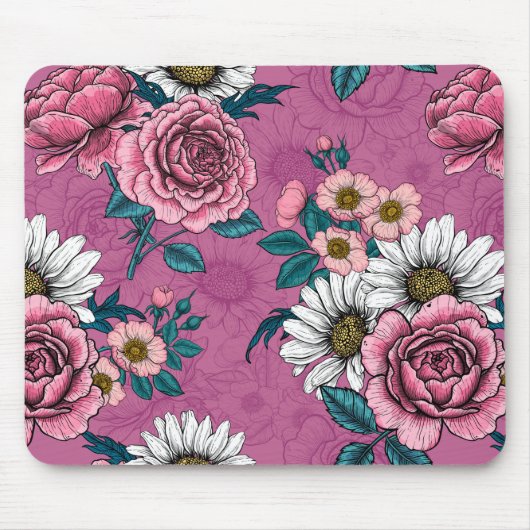 Sommerbukets 2 mousepad (Vorne)