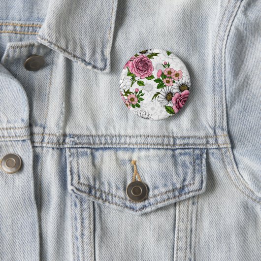 Sommerbuquets Button (Beispiel)