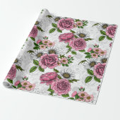 Sommerbuquets Geschenkpapier (Ungerollt)