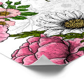 Sommerbuquets Poster (Ecke)
