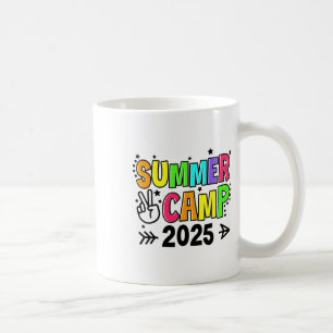 Sommercamp 2025 Camping Lagerfeuer Sommerferien Kaffeetasse